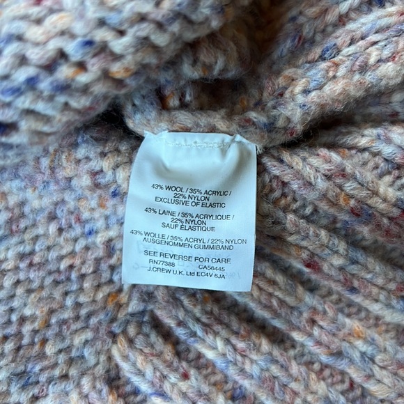 J. Crew Wool Blend Marked Turtleneck Sweater Size XS - Picture 8 of 10